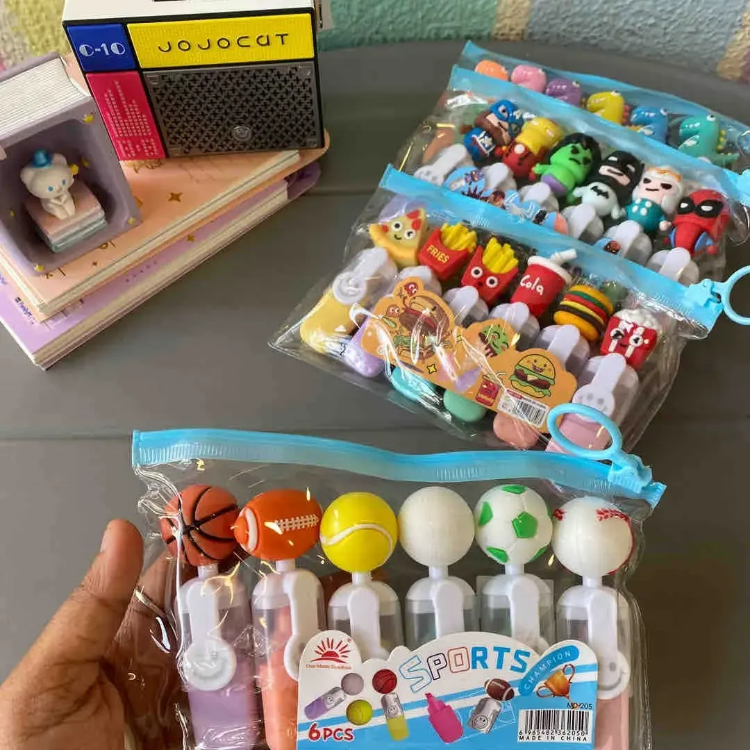 St Highlighter 6pc Pkt 6pkt Set